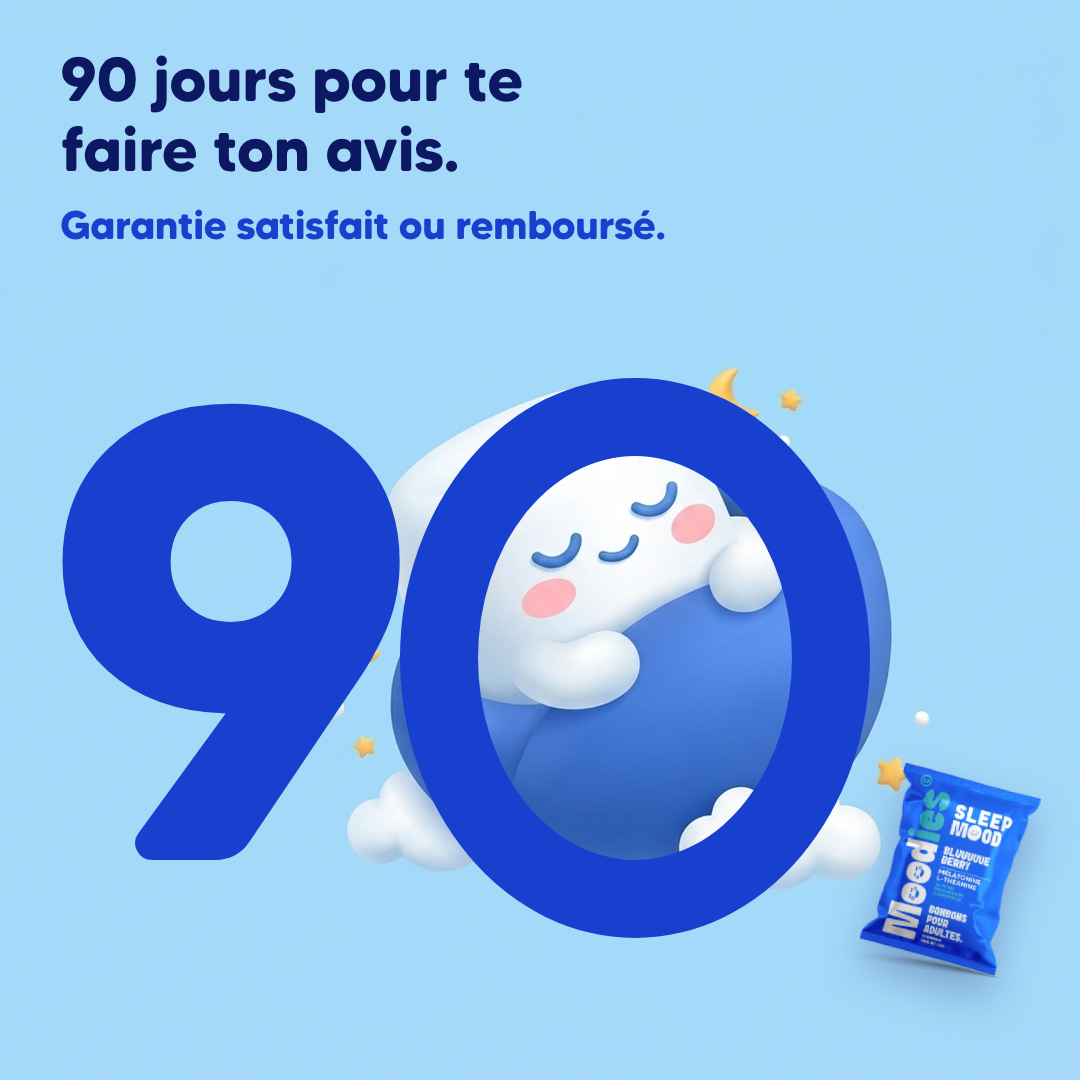 Garantie 90 jours satisfait ou remboursé